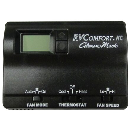 Airxcel AIRXCEL 8330-3862 T-Stat Wall Digital Heat/Cool Black Single Stage 8330-3862